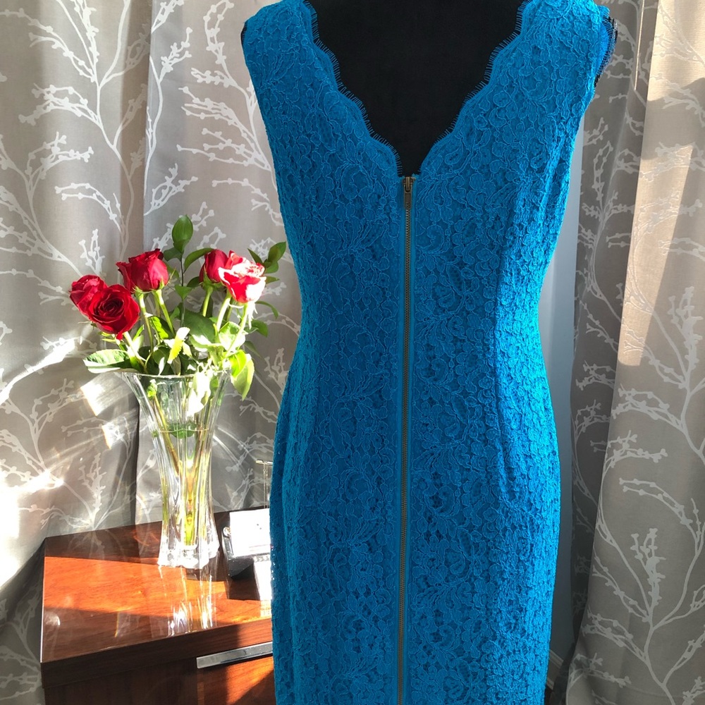 Adrianna Papell blue dress - Picture 4 of 5